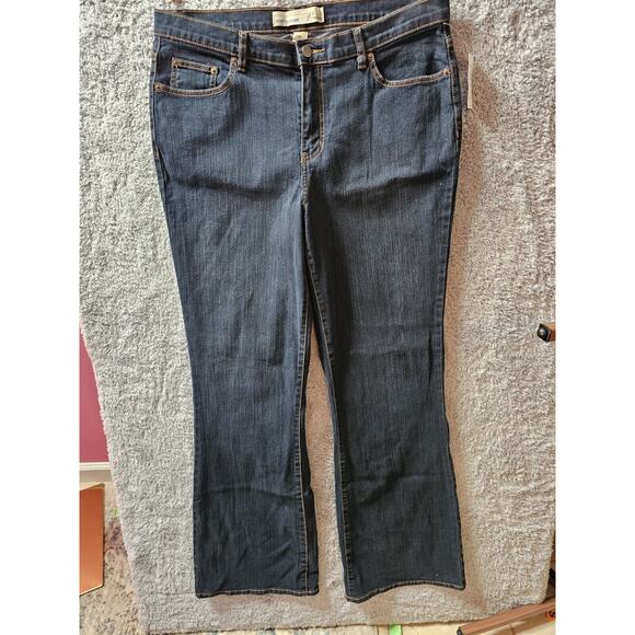 NWT Venezia Lane Bryant Right Fit Tall‎ Stretch Flare Blue Jeans Size 16 Tall - Picture 1 of 3